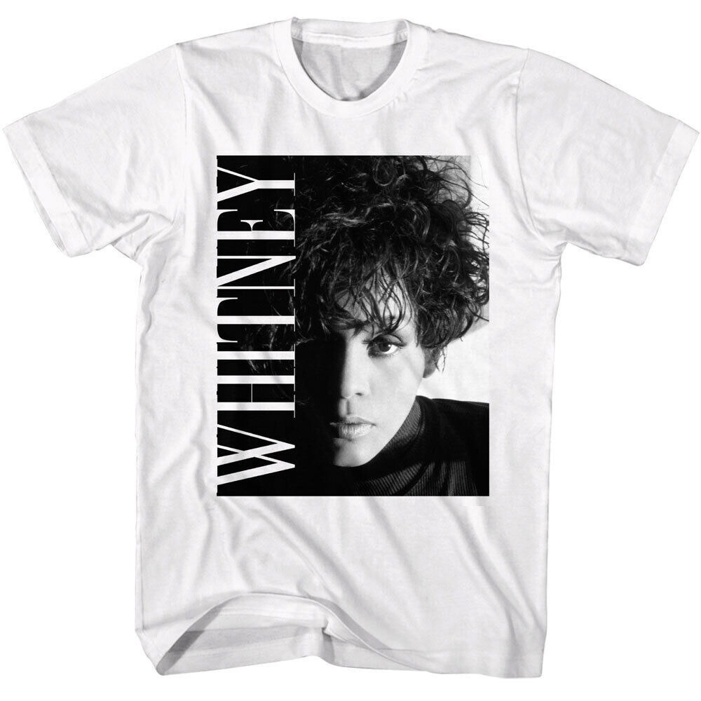 Whitney Houston Close Up T Shirt Documentary Pop Music Legend Concert